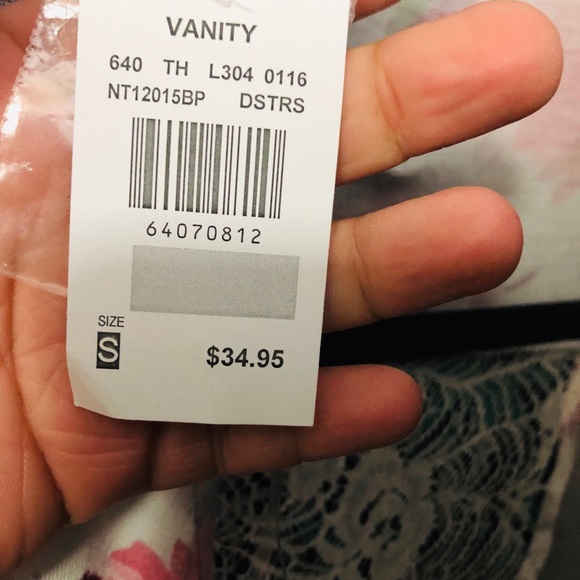 VANITY cardigan with lace accented back - Picture 3 of 3